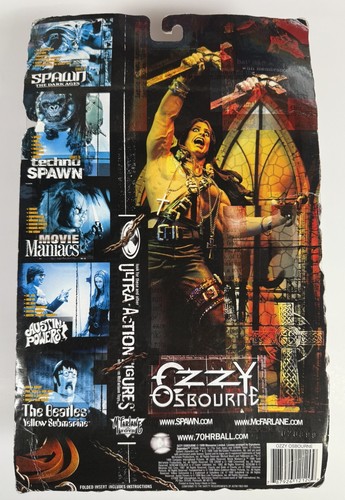 Figurine Ozzy Osbourne – Black Sabbath Headless Bats, 16 Cm, McFarlane, Occasion