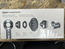 Dyson Supersonic Hair Dryer White/Silver - New