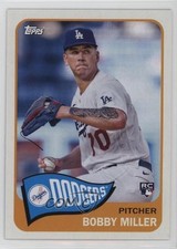 2023 Topps Archives 1965 Topps Bobby Miller #166 f5g