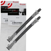 2X Brembo BremsschlÄUche Hinten Innen AußEn AM Bremssattel Beidseitig Passend