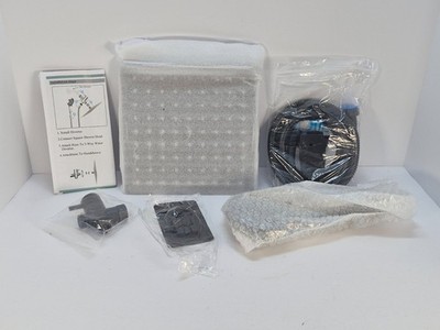 Matte Black Rainfall Shower Head Combo Handheld Spray 3-Way Diverter Hose Set 