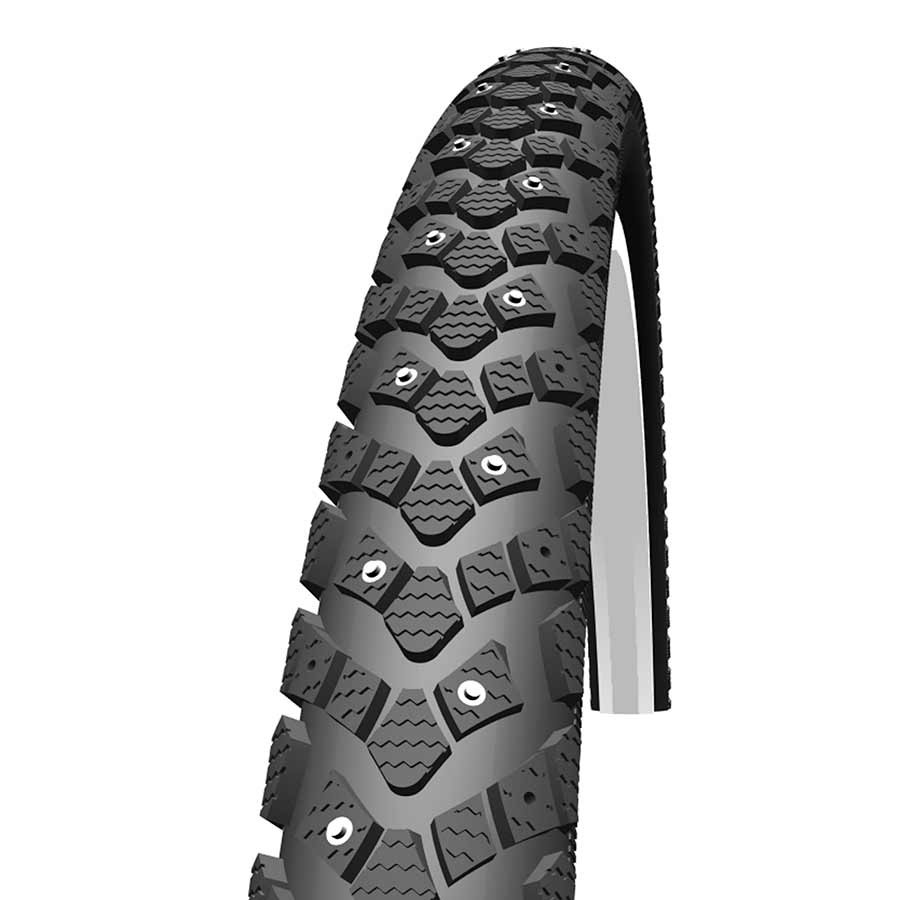 Зимняя шина Schwalbe 26x1.75, Проволока, Решающий момент, Зимняя, Защита, Reflex, 50TPI,
