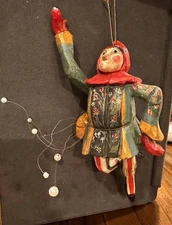 1989 House of Hatten 12 days of Christmas Lords a Leaping Ornament EUC 