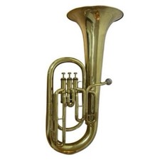 YAMAHA Euphonium Brass Instrument 3 Valve No Case Used Japan