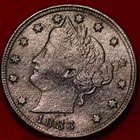 1883 With Cents Philadelphia Mint Liberty Nickel — photo 1