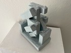 Original Abstract Sculpture No Reserve Neo Constructivism Cubism Modernism OOAK — photo 2