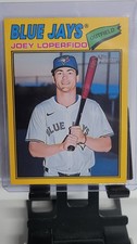 2026 Topps Heritage Joey Loperfido Color Of The Year Orange Toronto Blue Jays