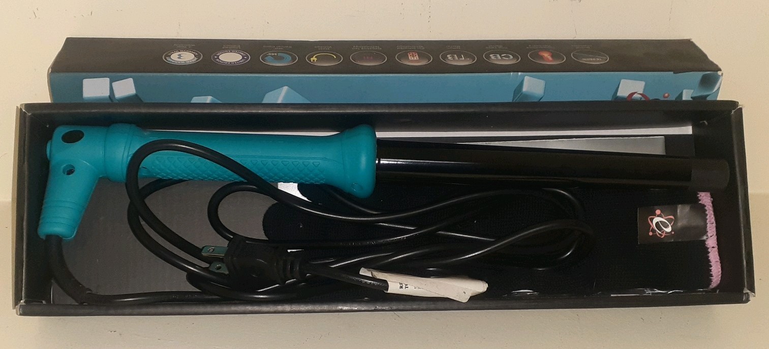 Evolution 18/25 Curling Iron Steel Blue