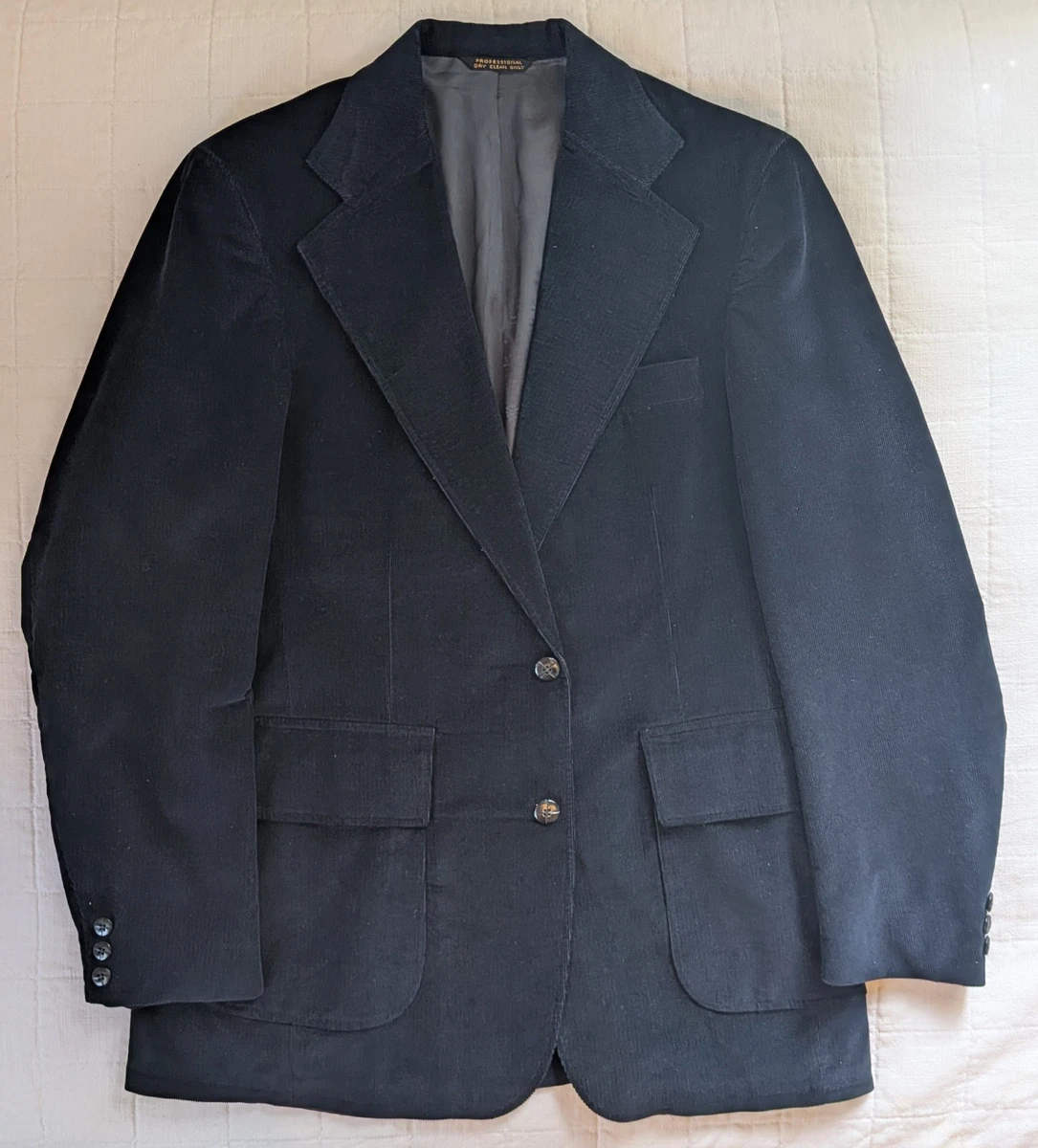灯芯绒西装套装和运动服男| eBay