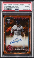 2024 ORANGE #CR CEDDANNE RAFAELA 8/25 PSA 10