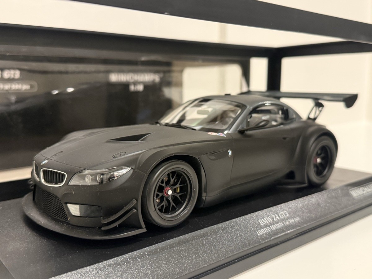 1:18 Minichamps BMW Z4 GT3 Black 1/504 | eBay