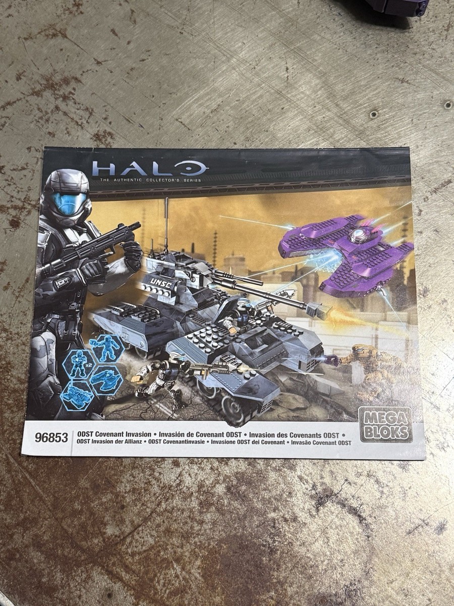 Mega Bloks Halo ODST Covenant Invasion 96853 with 2 Brand New