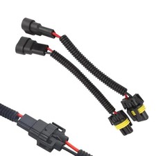 2 PCS Car Bulb Socket Harness, 9005/9006 Headlight Fog 2 Pcs Multicolored 2