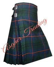 Walker Hunting Tartan kilt, Men Handmade Traditional 8 Yard kilts & Custom Size