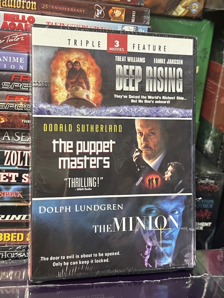 Deep Rising/The Puppet Masters/The Minion (DVD, 2013, 2-Disc Set