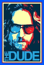 4" Funny The Dude vinyl sticker. The Big Lebowski movie decal