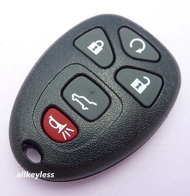 OEM Reshelled BUICK CHEVROLET GMC keyless entry remote key fob OUC60270 / 60221