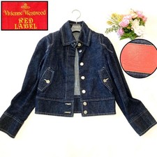 Vivienne Westwood RED LABEL Denim Jacket Indigo Size 3 Japan Made Chest 47cm