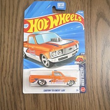 Hot Wheels Custom '72 Chevy Luv Drag Racers 1:64 Orange Pickup Summit Racing
