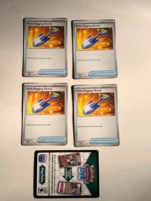 HOLE-DIGGING SHOVEL 074/088 Pokemon PERFECT ORDER + Code Card NM/M