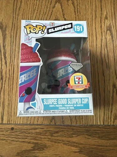 Funko Pop! Vinyl: 7-11 Slurpee - Slurpee (Good Slurper Cup) #191 (Diamond) New!