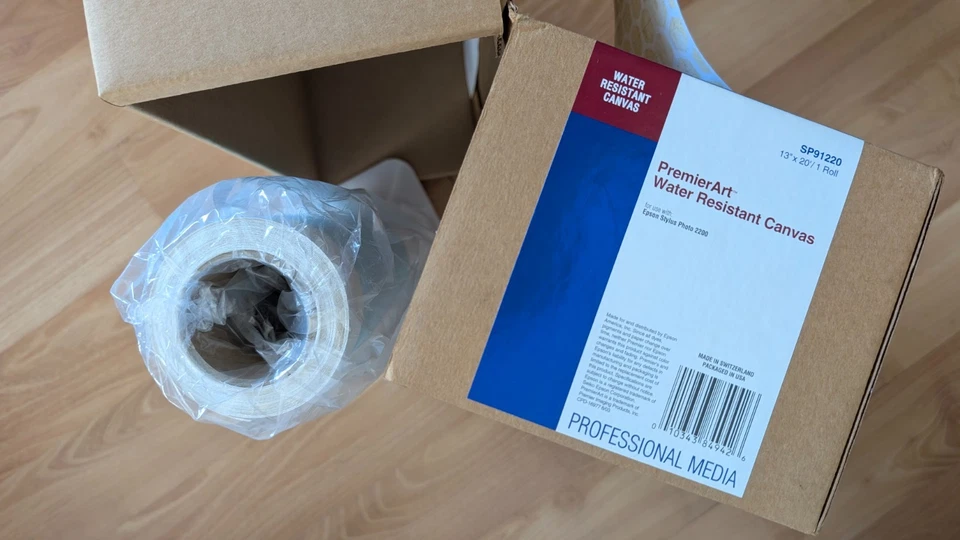 Premierart 13 Inch x 20 Feet Water Resistant Canvas (SP91220) For Epson Printer - Image 3 of 3