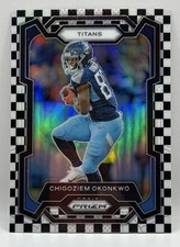 2023 Panini Prizm Football Chigoziem Okonkwo Checkerboard Prizm #288