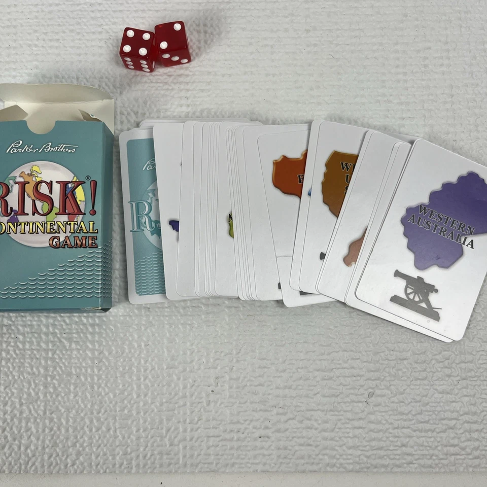 Juego Risk Continental 1959 Primera Edición Clásico Repuestos Foto 4 de 4