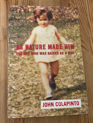 Sach Bio John Colapinto - As Nature Made Him (280 pg/engl) HARPER COLLINS HC