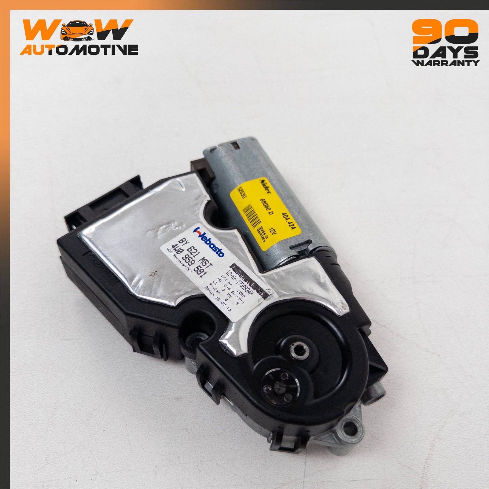 14-19 BENTLEY FLYING SPUR REAR LEFT SUNROOF SLIDING MOON ROOF MOTOR OEM