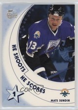 2002 ITG Be A Player All-Star Edition He Shoots Scores Points Mats Sundin 0r1p