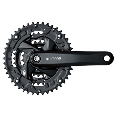 Shimano Front Chainwheel Fc-M371-L For Rear 9-Speed 175Mm 48X36X26T W/Chain