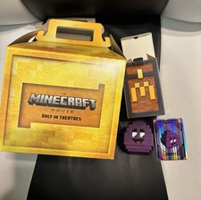 McDonald  s Minecraft Movie Grimace Egg Happy Meal Toy w/ Used USA Code Card 