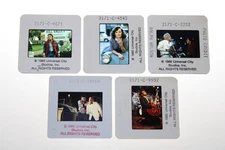 BACK TO THE FUTURE - 5 press kit slides Michael J Fox Lea Thompson C Lloyd b