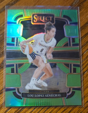 Lou Lopez Senechal -2024 Panini WNBA Select Neon Green Prizm #/75 No.53 -Wings