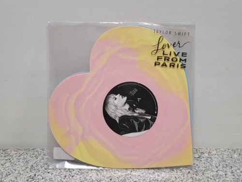 Taylor Swift Lover Live From Paris Heart Shaped Vinyl 2025