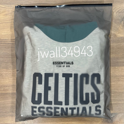 Boston Celtics Fear of God NBA x ESSENTIALS Pullover Hoodie