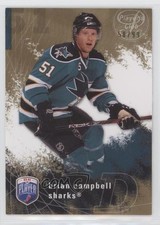 2007-08 Upper Deck Be a Player Player's Club 58/99 Brian Campbell #166 2d8