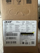 Acer V206HQL 19.5 inch Widescreen LCD Monitor UNOPENED