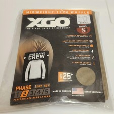 Small XGO Phase 1 Flame Retardant Long Sleeve Shirt - Unisex Coyote Brown - New