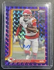 2025 Topps Chrome Xavier Worthy Chrome Autographs (RAW)