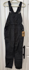 REI Co-op Women’s Black Cotton Bib Overalls Size M Pockets Adjustable Straps — photo 1