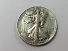1938-D Walking Liberty Half Dollar  ~ Key Date! ~ 90% Silver *Cleaned*