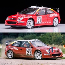sunstar 1:18 Citroen Xsara Loeb WRC02 Rally Alloy Car Model