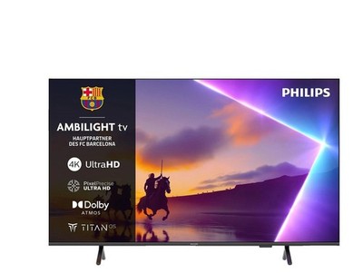 PHILIPS 65PUS8550/12 LED Ambilight TV Flat, 65 Zoll 164 cm, UHD 4K, SMART TV