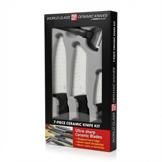 Miracle Blade World Class Ceramic Knife Set - 7 Piece