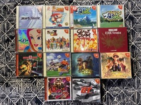  Used Dreamcast Main Body Soft Set of 14