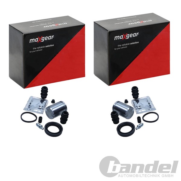 2X Maxgear Reparatursatz Bremssattel Hinten Passend FüR MERCEDES-BENZ Viano Vito-image