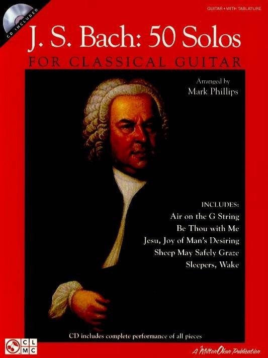 J.S. Bach: 50 Solos for Classical Guitar (Book/Online Audio) - Image 3
