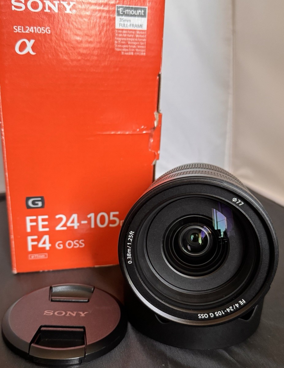 Sony FE 24-105mm F/4 G OSS Lens (SEL24105G) 27242909601| eBay